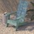 Flash Furniture JJ-C14509-SFM-GG Sea Foam All-Weather Poly Resin Modern 2-Slat Back Adirondack Chair addl-5