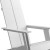 Flash Furniture JJ-C14509-WH-GG White Modern All-Weather Poly Resin Wood Adirondack Chair addl-6
