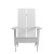 Flash Furniture JJ-C14509-WH-GG White Modern All-Weather Poly Resin Wood Adirondack Chair addl-8