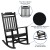 Flash Furniture JJ-C14703-2-T14001-BK-GG Black All-Weather Poly Resin Rocking Chair with Accent Side Table, Set of 2  addl-3