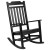 Flash Furniture JJ-C14703-2-T14001-BK-GG Black All-Weather Poly Resin Rocking Chair with Accent Side Table, Set of 2  addl-7