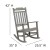 Flash Furniture JJ-C14703-2-T14001-GY-GG Gray All-Weather Poly Resin Rocking Chair with Accent Side Table, Set of 2  addl-5