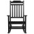 Flash Furniture JJ-C14703-BK-GG Black All-Weather Poly Resin Rocking Chair addl-8