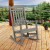 Flash Furniture JJ-C14703-GY-GG Gray All-Weather Poly Resin Rocking Chair addl-1