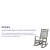 Flash Furniture JJ-C14703-GY-GG Gray All-Weather Poly Resin Rocking Chair addl-3