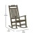 Flash Furniture JJ-C14703-MHG-GG Mahogany All-Weather Poly Resin Rocking Chair addl-4