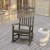 Flash Furniture JJ-C14703-MHG-GG Mahogany All-Weather Poly Resin Rocking Chair addl-5