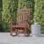 Flash Furniture JJ-C14703-RED-GG Red All-Weather Poly Resin Rocking Chair addl-6