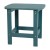 Flash Furniture JJ-C14705-2-T14001-SFM-GG Sea Foam All-Weather Poly Resin Wood Adirondack Rocking Chair with Side Table addl-8