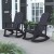 Flash Furniture JJ-C14705-BK-2-GG Black All-Weather Poly Resin Wood Adirondack Rocking Chair, Set of 2 addl-1