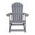 Flash Furniture JJ-C14705-GY-2-GG Gray All-Weather Poly Resin Wood Adirondack Rocking Chair, Set of 2 addl-9