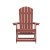 Flash Furniture JJ-C14705-RED-2-GG All Weather Red Poly Resin Wood Adirondack Rocking Chair, Set of 2 addl-11
