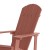 Flash Furniture JJ-C14705-RED-2-GG All Weather Red Poly Resin Wood Adirondack Rocking Chair, Set of 2 addl-9
