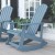 Flash Furniture JJ-C14705-SFM-GG Sea Foam All Weather Poly Resin Wood Adirondack Rocking Chair addl-1