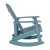 Flash Furniture JJ-C14705-SFM-GG Sea Foam All Weather Poly Resin Wood Adirondack Rocking Chair addl-7