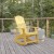 Flash Furniture JJ-C14705-YLW-GG Yellow All Weather Poly Resin Wood Adirondack Rocking Chai addl-1