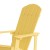 Flash Furniture JJ-C14705-YLW-GG Yellow All Weather Poly Resin Wood Adirondack Rocking Chai addl-8