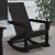 Flash Furniture JJ-C14709-BK-2-GG Modern Black All-Weather 2-Slat Poly Resin Rocking Adirondack Chair, Set of 2 addl-7