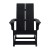 Flash Furniture JJ-C14709-BK-GG Modern Black All-Weather 2-Slat Poly Resin Wood Rocking Adirondack Chair addl-10