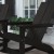 Flash Furniture JJ-C14709-BK-GG Modern Black All-Weather 2-Slat Poly Resin Wood Rocking Adirondack Chair addl-5