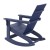 Flash Furniture JJ-C14709-NV-2-GG Modern Navy All-Weather 2-Slat Poly Resin Rocking Adirondack Chair, Set of 2 addl-10