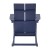 Flash Furniture JJ-C14709-NV-2-GG Modern Navy All-Weather 2-Slat Poly Resin Rocking Adirondack Chair, Set of 2 addl-8