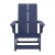 Flash Furniture JJ-C14709-NV-GG Modern Navy All-Weather 2-Slat Poly Resin Wood Rocking Adirondack Chair addl-10