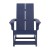 Flash Furniture JJ-C14709-NV-GG Modern Navy All-Weather 2-Slat Poly Resin Wood Rocking Adirondack Chair addl-10