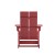Flash Furniture JJ-C14709-RED-2-GG Red All Weather Dual Slat Back Poly Resin Wood Adirondack Rocking Chair, Set of 2 addl-8
