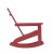 Flash Furniture JJ-C14709-RED-GG Red All Weather Dual Slat Back Poly Resin Wood Adirondack Rocking Chair, addl-9