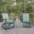 Flash Furniture JJ-C14709-SFM-2-GG Sea Foam All Weather Dual Slat Back Poly Resin Wood Adirondack Rocking Chair, Set of 2 addl-1
