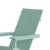 Flash Furniture JJ-C14709-SFM-2-GG Sea Foam All Weather Dual Slat Back Poly Resin Wood Adirondack Rocking Chair, Set of 2 addl-9