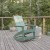 Flash Furniture JJ-C14709-SFM-GG Sea Foam All Weather Dual Slat Back Poly Resin Wood Adirondack Rocking Chair addl-1