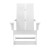 Flash Furniture JJ-C14709-WH-2-GG White All-Weather 2-Slat Poly Resin Rocking Adirondack Chair, Set of2 addl-11
