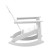 Flash Furniture JJ-C14709-WH-2-GG White All-Weather 2-Slat Poly Resin Rocking Adirondack Chair, Set of2 addl-9
