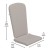 Flash Furniture JJ-CSN14501-CREAM-2-GG Cream All Weather Indoor/Outdoor High Back Adirondack Chair Cushions, Set of 2 addl-5