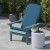 Flash Furniture JJ-CSN14501-TL-2-GG Teal All Weather Indoor/Outdoor High Back Adirondack Chair Cushions, Set of 2 addl-7