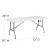 Flash Furniture JJ-GZ10183Z-4LEL3-BLWH-GG 10