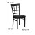 Flash Furniture XU-DG6Q3BWIN-BLKV-GG Black Window Back Metal Chair with Black Vinyl Seat addl-1