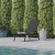 Flash Furniture JJ-LC323-BLK-BLK-GG All-Weather Adjustable Chaise Lounge Chair with Arms, Black/Black addl-1