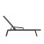 Flash Furniture JJ-LC323-BLK-BR-GG All-Weather Adjustable Chaise Lounge Chair with Arms, Black/Brown addl-9