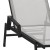 Flash Furniture JJ-LC323-BLK-GRY-GG All-Weather Adjustable Chaise Lounge Chair with Arms, Black/Gray addl-8