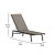 Flash Furniture JJ-LC326-BLK-BR-GG All-Weather Adjustable Chaise Lounge Chair, Black/Brown addl-4