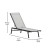 Flash Furniture JJ-LC326-BLK-GRY-GG All-Weather Adjustable Chaise Lounge Chair, Black/Gray addl-4