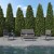 Flash Furniture JJ-S312-GYNV-GG 4 Piece Gray Patio Set with Steel Frame and Navy Cushions addl-6