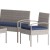 Flash Furniture JJ-S312-GYNV-GG 4 Piece Gray Patio Set with Steel Frame and Navy Cushions addl-9