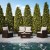 Flash Furniture JJ-S351-BNBG-GG 4 Piece Brown Patio Set with Beige Back Pillows and Seat Cushions addl-6