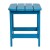 Flash Furniture JJ-T14001-BLU-GG Blue All-Weather Poly Resin Wood Adirondack Side Table addl-5