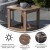 Flash Furniture JJ-T14001-BR-GG Natural All-Weather Poly Resin Wood Adirondack Side Table addl-3