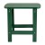Flash Furniture JJ-T14001-GRN-GG Green All-Weather Poly Resin Wood Adirondack Side Table addl-6